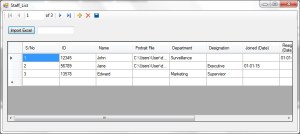 Appraise - Staff List